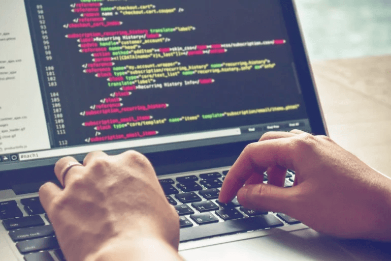 Developers working